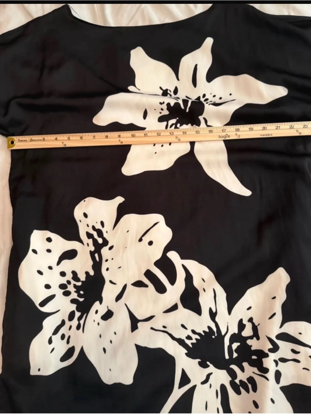 Banana Republic Black and White Floral Dress
